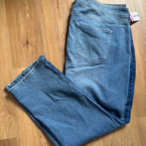 NYDJ Marilyn Straight Lift Tuck Ankle Stretch Waist Jeans NWT Size 22W - Picture 2 of 7